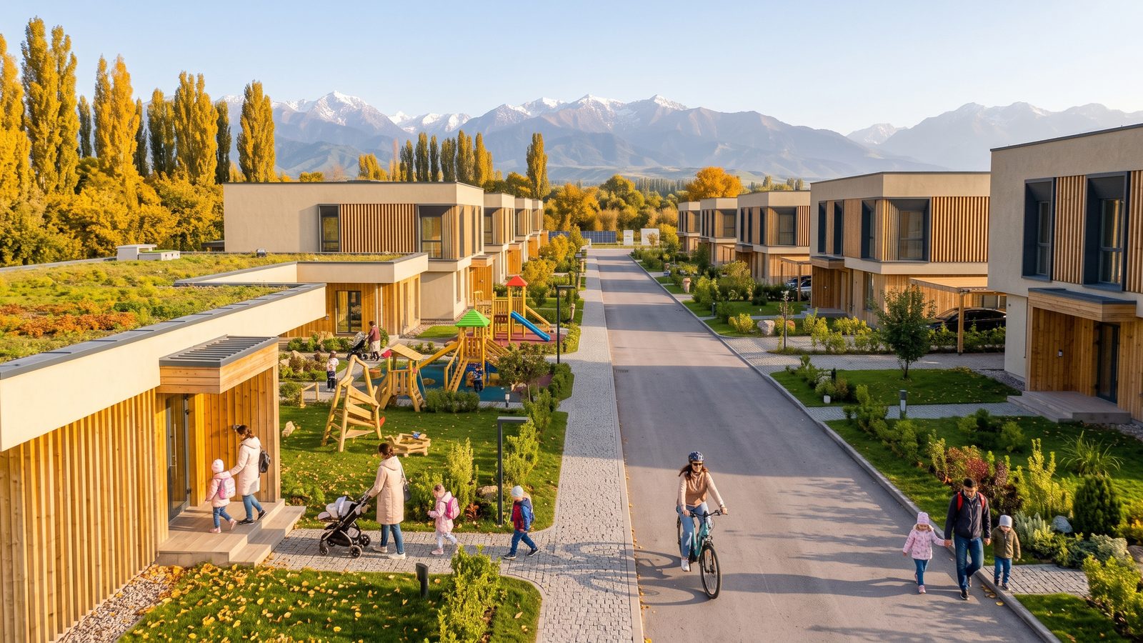Street of the TUTO pilot community, visualisation